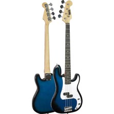 Hakay Midex CBG-460BL 46 Inç 4/4 Yetişkin Amfili Bas Gitar Seti Blue