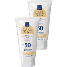 Hakay Avon Sun+ Protect Yüz Için Parlaklık Kontrolü Güneş Kremi SPF50 50 Ml. Ikili Paket