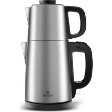 Hakay Karaca Tea Break Cay Makinesi Inox, Siyah