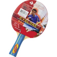 Hakay Delta Beyaz Cyclone Masa Tenisi Raketi (Pinpon Raketi) DS733