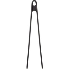 Hakay Silikon Kızartma Maşası, 1 Adet, Silikon, 29 Cm, Siyah, Bpa Free