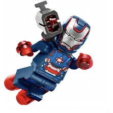 Hakay LEGO Marvel 315 - Iron Patriot Mk1 Orijinal Minifigür
