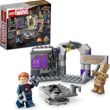 Hakay LEGO | Marvel Galaksinin Koruyucuları Karargahı 76253-7 Yaş ve Üzeri Çocuklar Için Süper Kahramanlı Yaratıcı Oyuncak Yapım Seti (67 Parça)