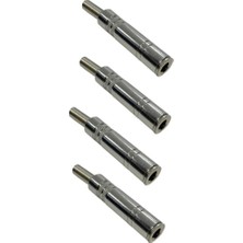 Die Grup Hepa Merz SFC-FD63-4X Metal 6.35MM Dişi Jack 6.35MM Dişi Uzatma Jak (4 Adet)