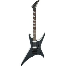 Hakay Jackson Js Series Warrior JS32 Black With White Bevels - Amaranth Elektro Gitar