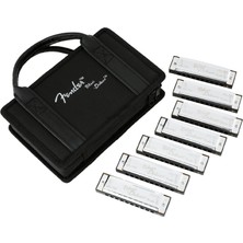 Hakay Blues Harmonica Deluxe 7' Set Kılıf Içinde