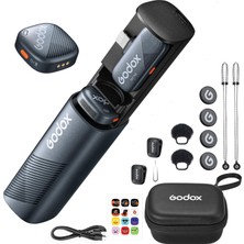 Hakay Godox Cube-Sl Kit2 Çiftli Mikrofon (Lıghtnıng)