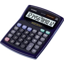 Hakay Casio WD-220MS-BU-S-DP Casio Suya ve Toza Dayanıklı Hesap Makinesi Mavi