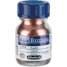 Hakay Schmincke Aqua Bronze Sulu Boya Yaldız Pigment 20 ml 814 Copper