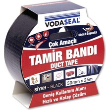 Hakay Vodaseal Çok Amaçlı Tamir Bandı, 50MMX25MT, Siyah