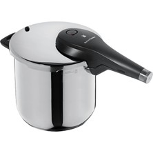 Hakay Wmf Perfect Premium One Pot 6,5 L Düdüklü Tencere, 22 Cm, Indüksiyon Uyumlu, Cromargan® Yüksek Kaliteli Parlak Paslanmaz Çelik, 2 Pişirme Kademesi, All-In-One Döner Kontrol Düğmesi