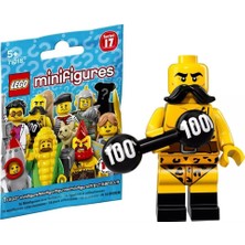 Hakay LEGO 71018 Minifigür Seri 17 2 - Circus Strongman Minifigür