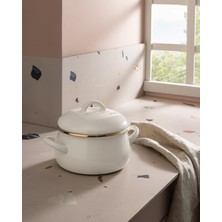 Hakay Montferry Tencere - Beyaz - 16 cm