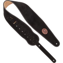 Die Grup Levy's Mss3-4-Blk Gitar Kemeri 4" Süet Deri & Backing Dekoratif Piping - Siyah
