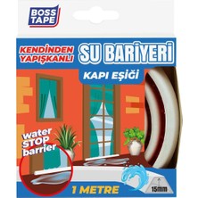 Hakay Boss Tape Duş, Kapı Eşiği, Mutfak Tezgahı Etrafı Su Kesici Bariyer - 1 Metre