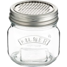 Hakay Kilner Cam Saklama Kavanozu, Ince Rendelenmiş 250 ml