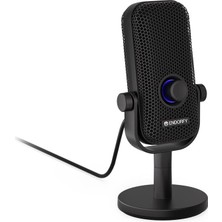 Die Grup Endorfy Solum Voice S, Yayın, Sohbet ve Podcast Kayıtları Için Mikrofon, Rgb Aydınlatma, USB Plug & Play, Tap-To-Sese Buton, Gaın Ayarı, Böbrek Karakteristiği | EY1B013, Siyah