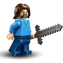 Hakay LEGO Minecraft 272 - Steve - A Minecraft Movie Orijinal Minifigür