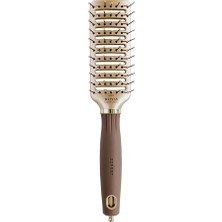 Hakay Olivia Garden Expert Style Vent Nylon Bristles Gold Brown Fırça