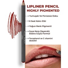 Hakay Alıx Avıen Uzun Süre Kalıcı Dağılma Yapmayan Nemlendirici Dudak Kalemi - Lipliner Pencil 16 Red Carpet