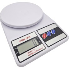 Hakay Crown Dijital Mutfak Terazisi - 10 kg Kapasite, Yüksek Hassasiyetli Hassas Terazi, Dara Fonksiyonlu (Tare), LCD Ekran, Pişirme ve Diyet Için Elektronik Gramaj Tartısı, Beyaz