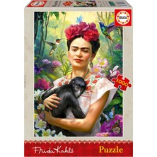 Hakay Educa Yapboz - 1000 Parça Yapboz - El Jardin De La Vida, Frida Kahlo