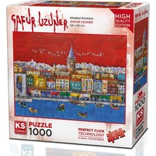 Hakay Ks Games 1000 Parça Istanbul Kırmızısı Puzzle - Gafur Uzuner