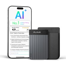 Hakay Plaud Note Pro Aı Ses Kaydedici Toplantı Çağrıları Için Yazıya Yazma ve Özetleme