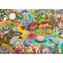 Hakay Ravensburger Küçük Bahçe Dünyası 1000 Parça Puzzle | Büyük Grup Etkinliği Veya Solo Projesi | Çarpıcı Görüntüler | Fsc Sertifikalı Malzemeler