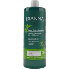 Hakay Bianna Makyaj Temizleme Suyu C Vitaminli Bambulu ve Yeşil Çaylı Makyaj Temizleyici - 400ML