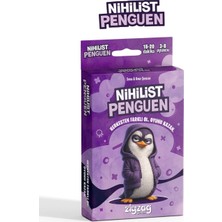Hakay Nihilist Penguen, Eğlenceli Parti Kart Oyunu, 3-8 Oyuncu, 15-20 Dakika
