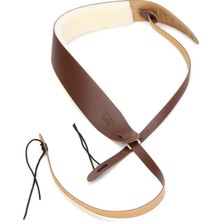 Hakay Levy's Leathers PM14-BRN Hakiki Deri Banjo Kayış Koyun Derisi Ile, Kahverengi