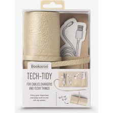 Hakay Bookaroo Travel Tech-Tidy - Gold