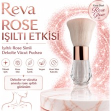 Hakay Reva Işıltılı Rose Simli Dekolte Vücut Pudrası - Rose Explosion For Decolette - Vegan & Temiz Içerik