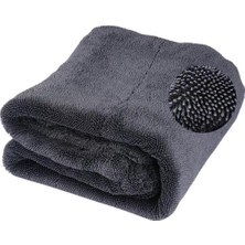 Hakay Coofbe Profesyonel 40X60CM 1200GSM Ultra Kalın Mikrofiber Araç Kurulama Havlusu Oto Yıkama Bezi Kurutma Havlusu