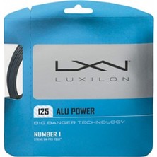 Hakay Luxilon Tenis Teli Alu Power 125, Çap: 1,25 mm 220 Metre Rulo, Gümüş