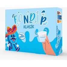 Hakay Fondip Klasik Içki Oyunu, 165 Kartlı, Yetişkinler Için Eğlenceli Kart Oyunu, 18+