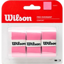 Hakay Wilson Üniseks Comfort Pro Overgrip 3'lü Paket Tutma Bantları,pembe,3 Adet.