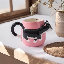 Hakay Aryıldız Cozy Kedi Figürlü Kupa 500 ml