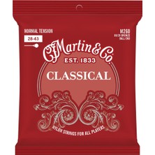 Die Grup Martin M260 Bronz Top Uçlu - Klasik Gitar Telleri