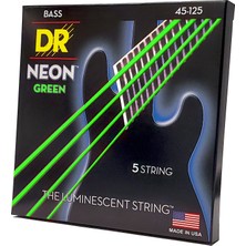 Die Grup Dr Strings Ngb5-45 Kaplamalı Nikel Bas Telleri Orta Boy
