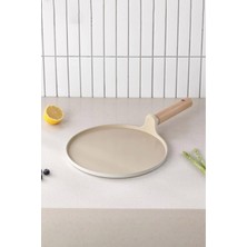 Hakay Fika Alüminyum Döküm Krep Tava 26 cm Bej