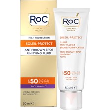 Hakay Roc Soleil-Protect Leke Karşıtı Yüz Güneş Bakım Kremi SPF50 50 ml
