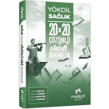 Hakay Mokadil Yayınları Modadil Yökdil Sağlık 20X20 Çözümlü Mini Denemeler-Yeni