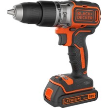 Die Grup Black + Decker BCD383D2XK-QW 18V 2AH Powerconnect Çift Bataryalı Darbeli Matkap (2 x 2,0AH Şarj Göstergeli Batarya, 1A Şarj Cihazı ve Özel Saklama Kutusu)