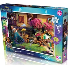 Hakay Ks Games 100 Parça Enkanto: Sihirli Dünya Çocuk Puzzle 5 Yaş Üzeri 2,5 mm Karton - ENC714