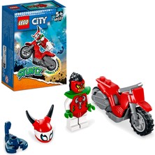 Hakay Lego® City Korkusuz Akrep Gösteri Motosikleti 60332-5 Yaş ve Üzeri Çocuklar Için Stuntz Oyuncağı Yapım Seti (15 Parça)