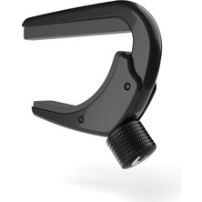 Hakay D'addario Accessories Ns Banjo Capo, Mandolin Capo - 4 Veya 5 Telli Banjo ve Mandolinler Için - Mikrometre Gerilim Ayarı, Buzz-Free, In-Tune Performans Için - Siyah