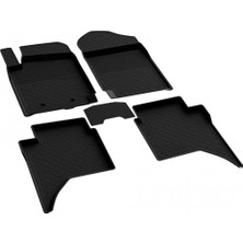 Hakay Ferrous Autoaccessories Ford Ranger 3 ile Uyumlu 4d Havuzlu Kauçuk Paspas 2015 2022