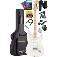 Die Grup Midex RPH-30WH Maple Klavye Strat Kasa Sss Elektro Gitar Seti